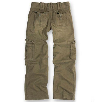 Брюки жіночі SURPLUS LADIES TROUSERS Surplus Raw Vintage Washed olive, 36 (Оливка) Тактичні