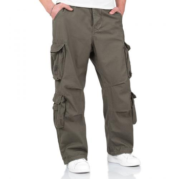 Штаны SURPLUS AIRBORNE VINTAGE TROUSERS Surplus Raw Vintage Olive, S (Оливка) Тактические