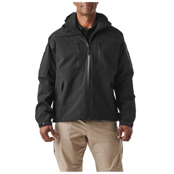 Куртка для штормової погоди Tactical Sabre 2.0 Jacket 5.11 Tactical Black 3XL (Чорний) Тактична