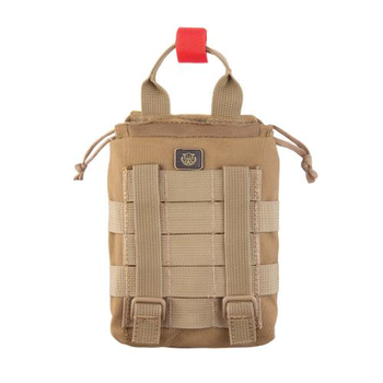 Подсумок медицинский Tactical trauma kit pouch P1G-Tac Coyote Brown (Койот Коричневый)