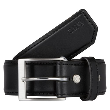 Пояс шкіряний 5.11 Tactical Leather Casual Belt 5.11 Tactical Black S (Чорний)