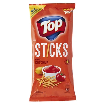 Снеки Top Chips Sticks smak ketchup 125 г