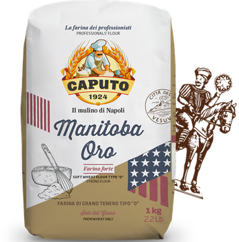 Борошно Caputo Manitoba Oro Манітоба з м'яких сортів пшениці тип 0 1 кг