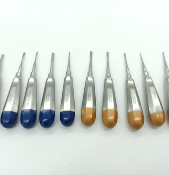 Стоматологічні елеватори German Steel люксатори для видалення зубів набір 8шт