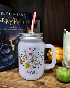 Баночка із трубочкою Marmyza "I love magic " 450 мл