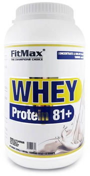 Białko FitMax Whey Protein 81+ 2250 g Truskawka (5908264416559)