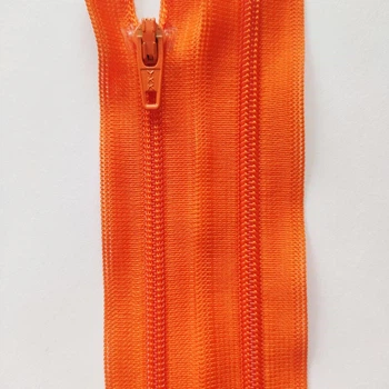Спіральна блискавка нероз'ємна 3 YKK, помаранчевий, 600