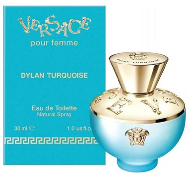 Туалетна вода для жінок Versace Pour Femme Dylan Turquoise 30 мл (8011003858538)