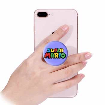Попсокет (Popsockets) держатель для смартфона Супер Марио (8754-4008-WT) Белый