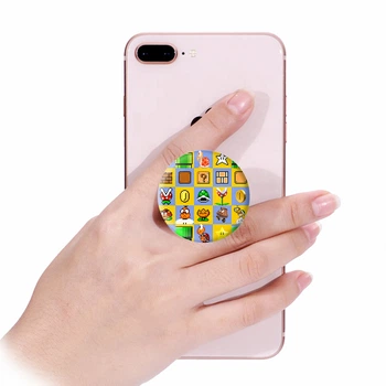 Попсокет (Popsockets) держатель для смартфона Супер Марио (8754-4012-WT) Белый