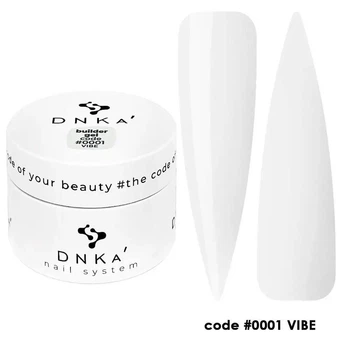 Гель моделирующий DNKa №0001 Vibe, 30мл