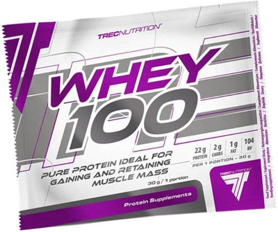 Протеїн Trec Nutrition Whey 100 30 г Шоколадно-кунжутний (5901828349935)