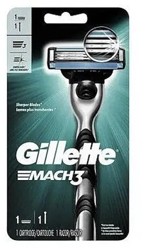 Бритвенный станок со сменной кассетой - Gillette Mach3 (1071285-87687)