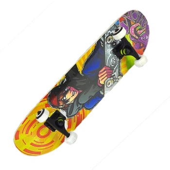 Скейт борд классический Explore Grinder 9-ти слойный клен Double Kick, Concave, PU (2T2037) Street Rider