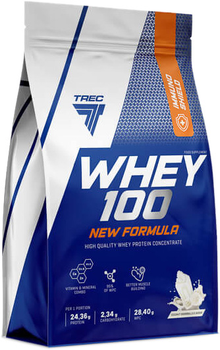 Протеїн Trec Nutrition Whey 100 New Formula 700 г Кокосове морозиво (5902114019785)