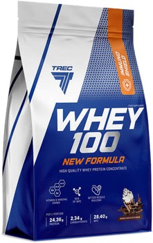 Białko Trec Nutrition Whey 100 New Formula 700 g Double Chocolate (5902114019808)