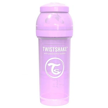 Бутылочка для кормления Twistshake антиколиковая 260 мл, лавандовая (69866)