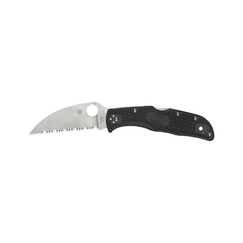 Ніж Spyderco Endela Wharncliffe Serrator Black (C243FSWCBK)