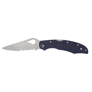 Нож Spyderco Byrd Cara Cara 2 Serrator Blue (BY03PSBL2)