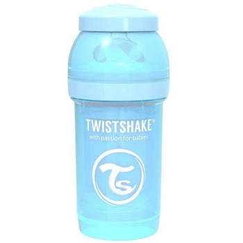 Бутылочка для кормления Twistshake антиколиковая 180мл, светло-голубая (69857/78250)
