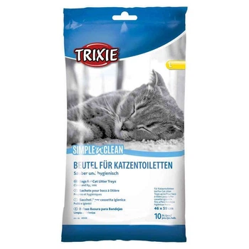 Пакеты для кошачьих туалетов Trixie Simple and Clean Bags for Cat Litter Trays 46х59 см (4011905040448)