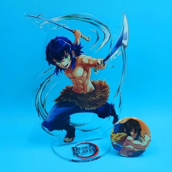 Акриловая коллекционная фигурка Клинок, рассекающий демонов Demon Slayer: Kimetsu no Yaiba Иноске Хашибира 2