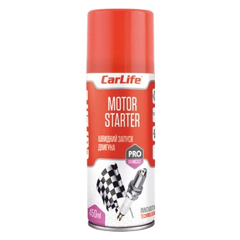 Быстрый старт, Carlife MOTOR STARTER, 450ml. (CF457)