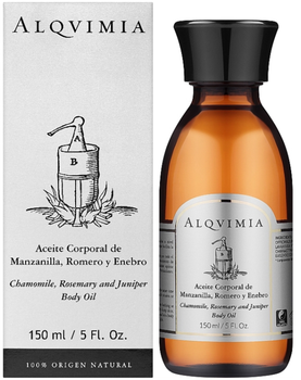 Олія для тіла Alqvimia Camomile, Rosemary And Juniper Body Oil 150 мл (8420471011602)