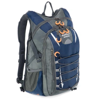 Рюкзак спортивный с твердой спинкой Deuter Action 510-3 объем 20 литров Deep Blue-Grey