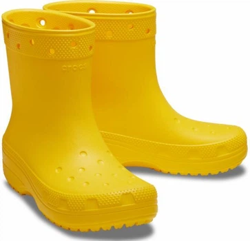Жіночі резинові чоботи Crocs Classic Rain Boot 208363 41 (EU 41-42) Жовтий