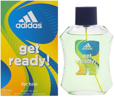 Туалетна вода для чоловіків Adidas Get Ready 100 мл (3607342734425)