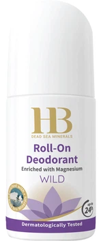 Шариковый дезодорант Health & Beauty Wild Purple с магнием 75 мл (7290017824444)