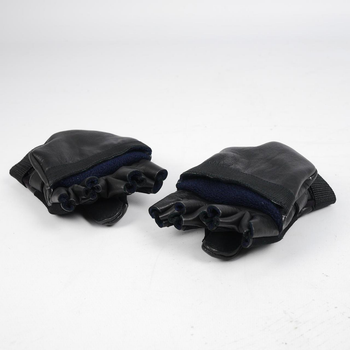 Тактичні зимові рукавиці чорний M