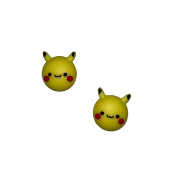Силиконовые накладки на стики Pokemon Pikachu для Nintendo Switch (2шт.) Type 1 [382252758]