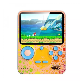 Портативная игровая консоль G6 3.5 дюйма 5000mAh 500 games in 1 Pink