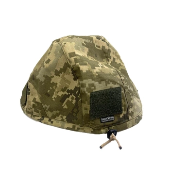 Тактичний захисний чохол на каску для військових маскувальний кавер для шолома Single Sword