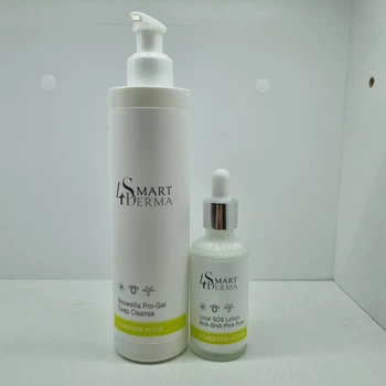 Smart 4 Derma Acnederm Active набор для жирной и проблемной кожи (гель+ подсушующий лосьон)