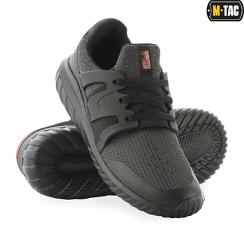 Мужские тактические кроссовки летние M-Tac размер 42 (27 см) Черный (Trainer Pro Vent Black/Grey)