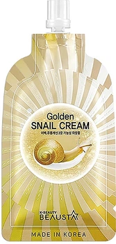 Крем для обличчя, що регенує, з муцином равлики - Beausta Golden Snail Cream 15ml (941377-42571633)