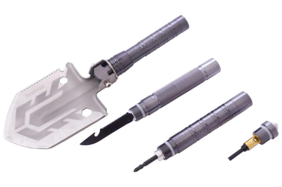 Лопата багатофункціональна Рамболд — 8-в-1 M2 металік ручка (AB-001)