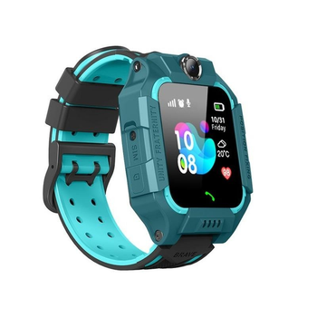 Детские смарт часы Q19 smart baby watch green с сим картой зеленый с украинским языком