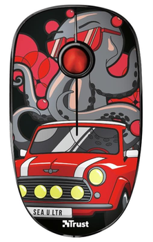 Мышь Trust Sketch Wireless Silent Click Mouse (23336) Red USB