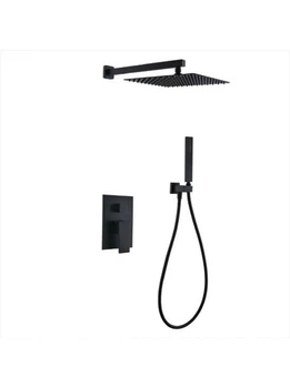 Душова система прихованого монтажу чорна Wezer PRO17B-02-BLACK