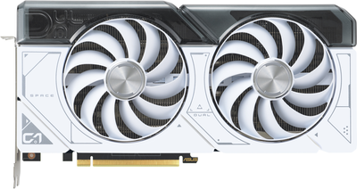 Видеокарта ASUS PCI-Ex GeForce RTX 4070 Dual White OC Edition 12GB GDDR6X (192bit) (2550/21000) (1 x HDMI, 3 x DisplayPort) (DUAL-RTX4070-O12G-WHITE)