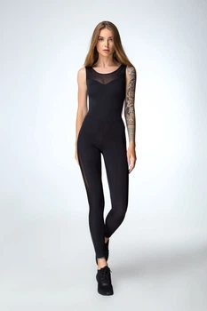 Спортивный женский комбинезон Designed for Fitness Sexy Black XS