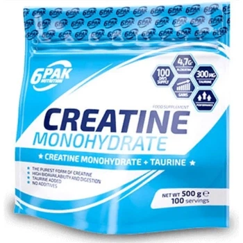 Креатин моногидрат 6PAK Nutrition Creatine Monohydrate 500 g /100 servings/ Grapefruit