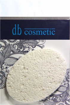 Спонж для умывания db Cosmetic №977 Овал 10.5х8 см Белый (8026816899777)