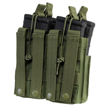 Підсумок Condor Double Stacker M4 Mag Pouch MA43 Олива (Olive)