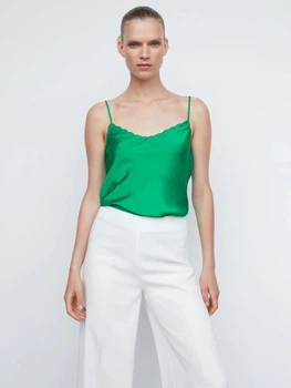 Топ жіночий Mango Rachel2 57050273-43 XS Зелений (8445922318802)
