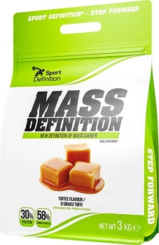 Gainer Sport Definition Mass Definition 3000 g Toffee (5902811807487)